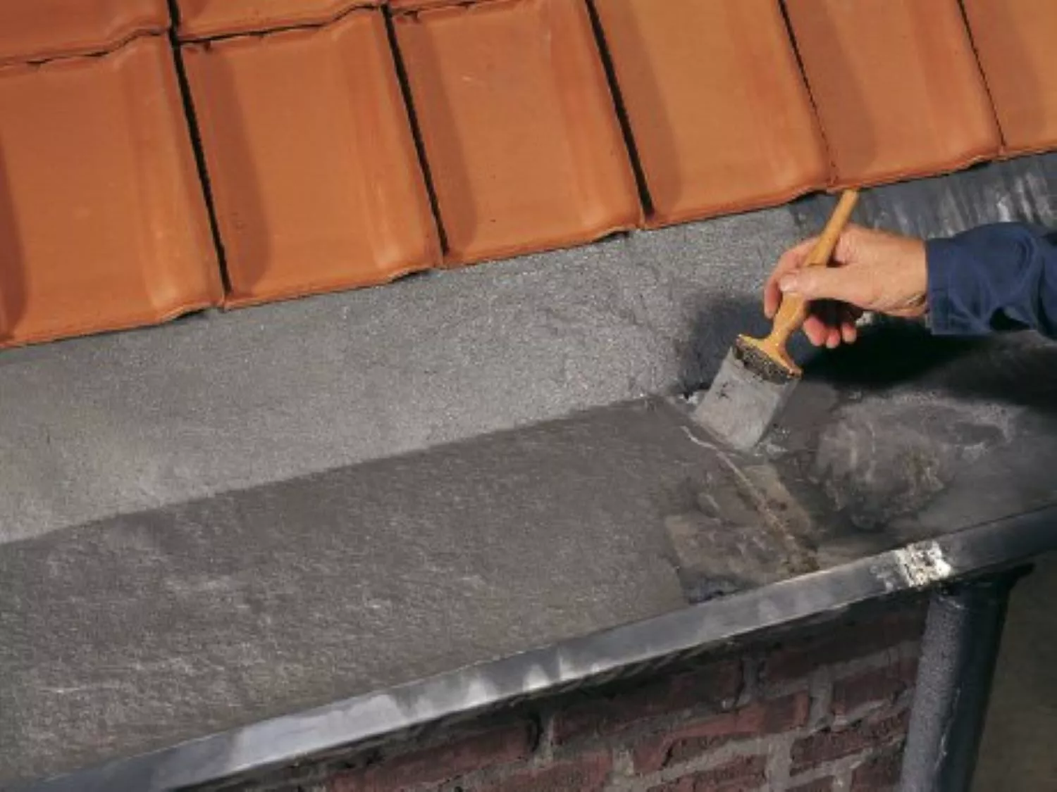 Rust-Oleum Fillcoat Fibres Dark Grey - 1L