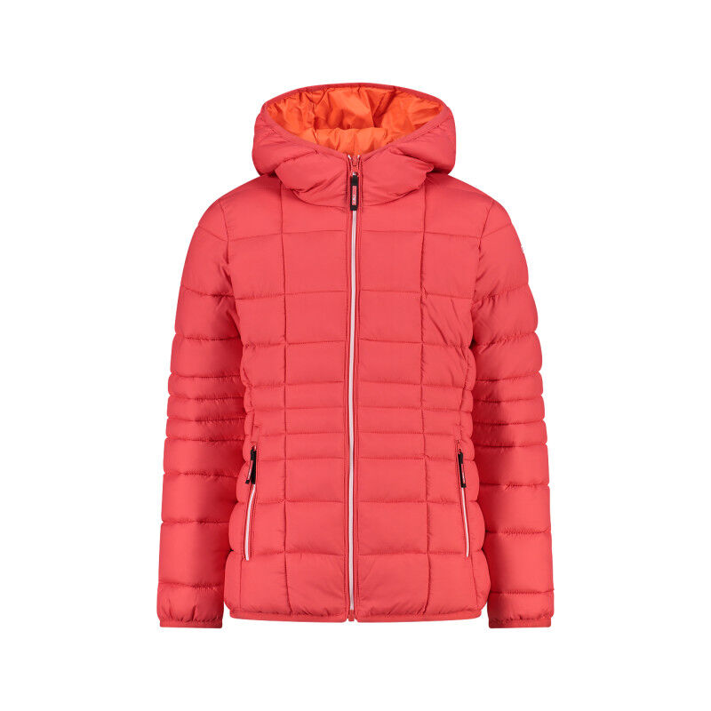 Girl's padded jacket with hood - Doudoune enfant