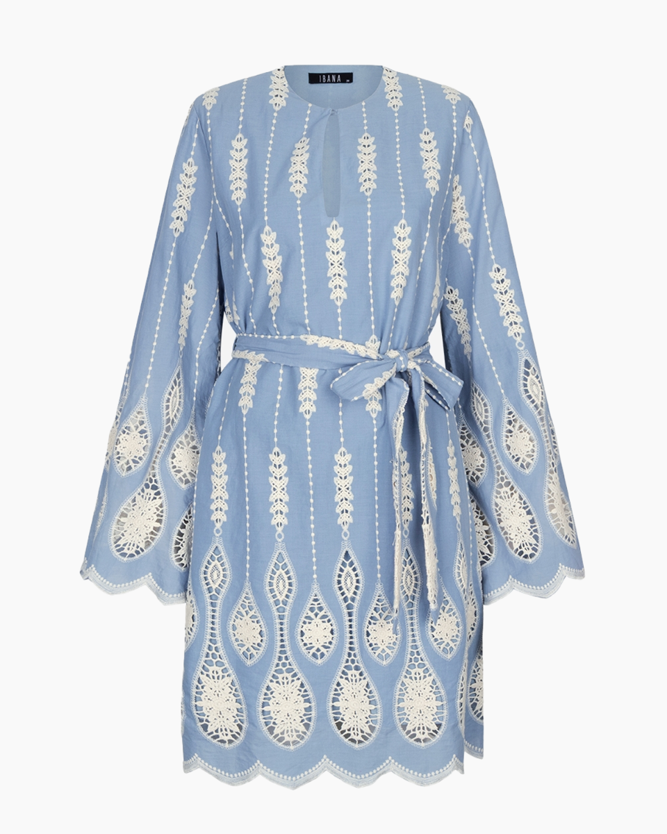 Ibana Danna Blauw Damesjurk