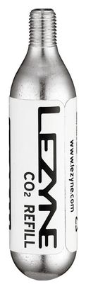 Pack de 5 Cartouches de CO2 Lezyne 16g Argent