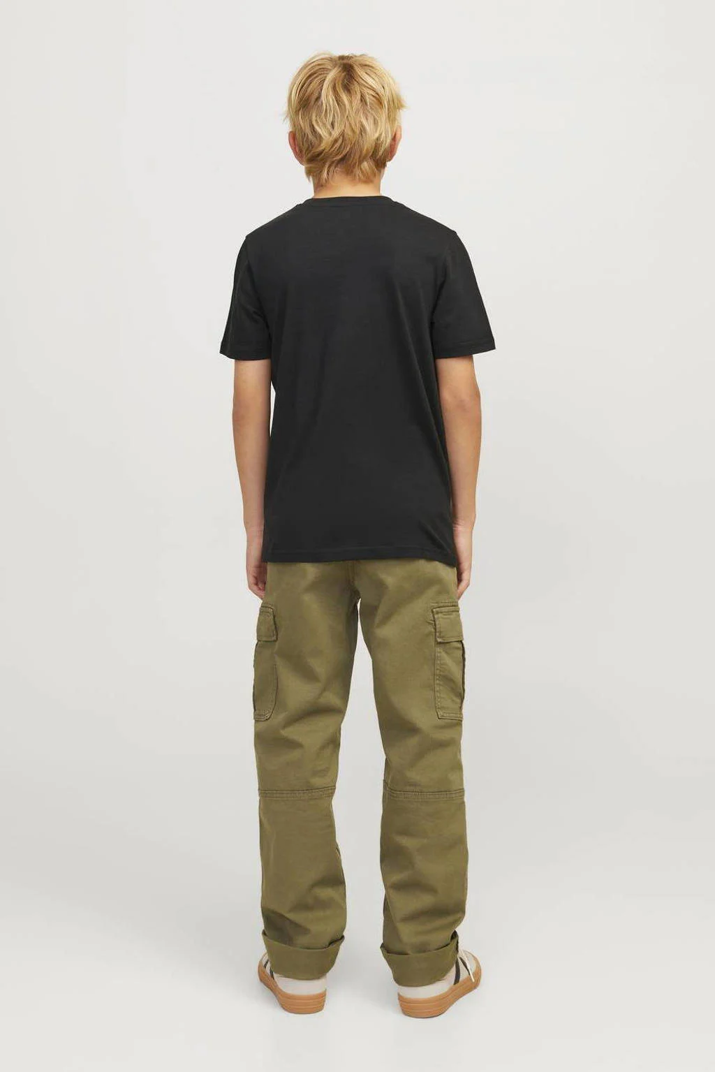 JACK & JONES T-shirt met printopdruk zwart