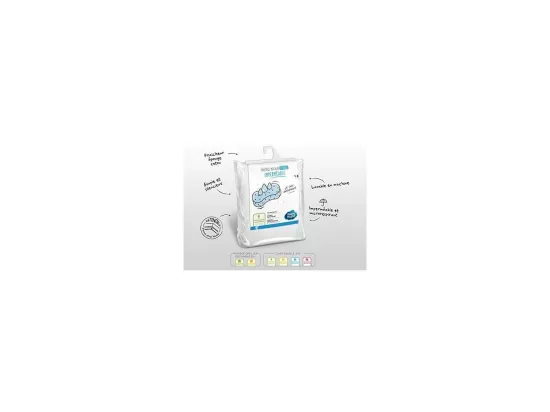 SWEETNIGHT Protege-matelas bouclette Simon - 180 x 200 cm