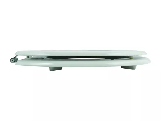MSV Abattant Wc MDF Lingga - Charnières Inox
