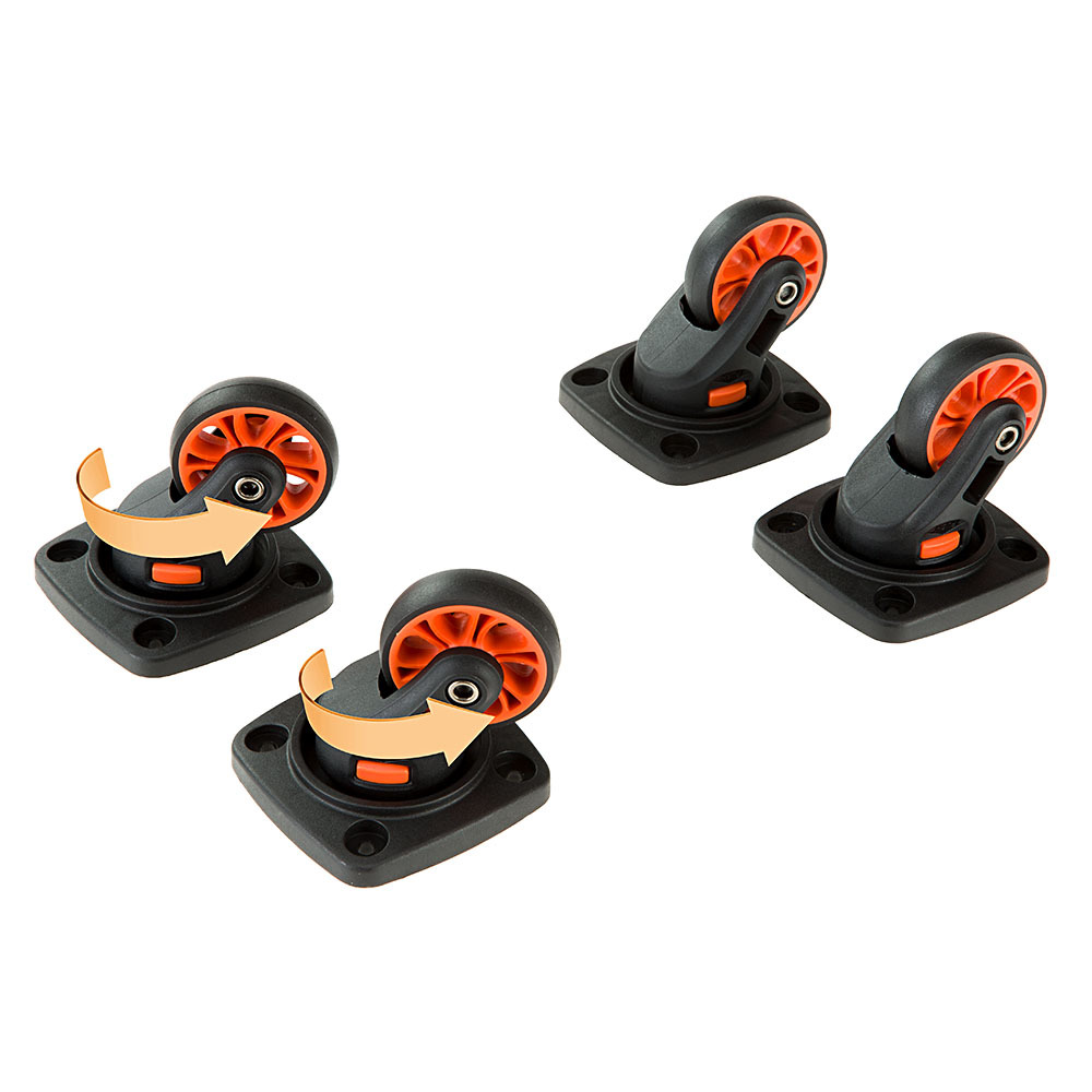 Kit de roulettes l440 porte-chiens ferplast atlas facile à utiliser, déplacement rapide