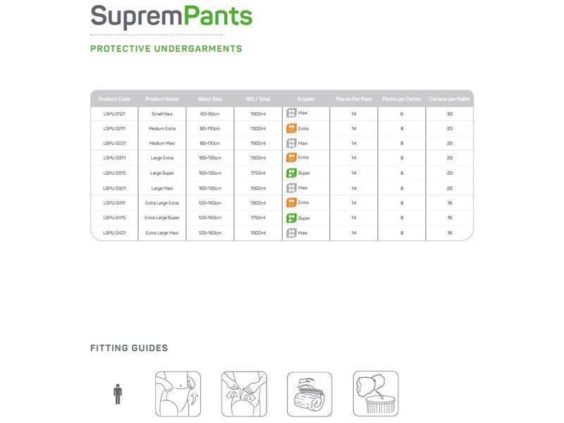 Lille Suprem Pants Maxi XL