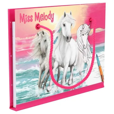 Depesche Miss Melody Malbuch mit Steckbuntstift
