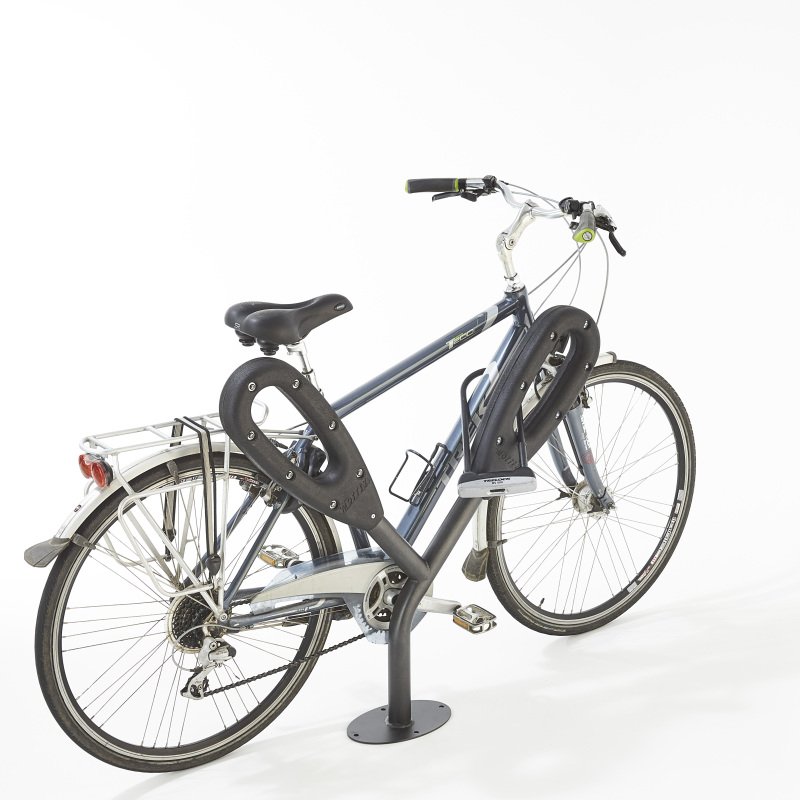Poteau range 2 vélos papillon
