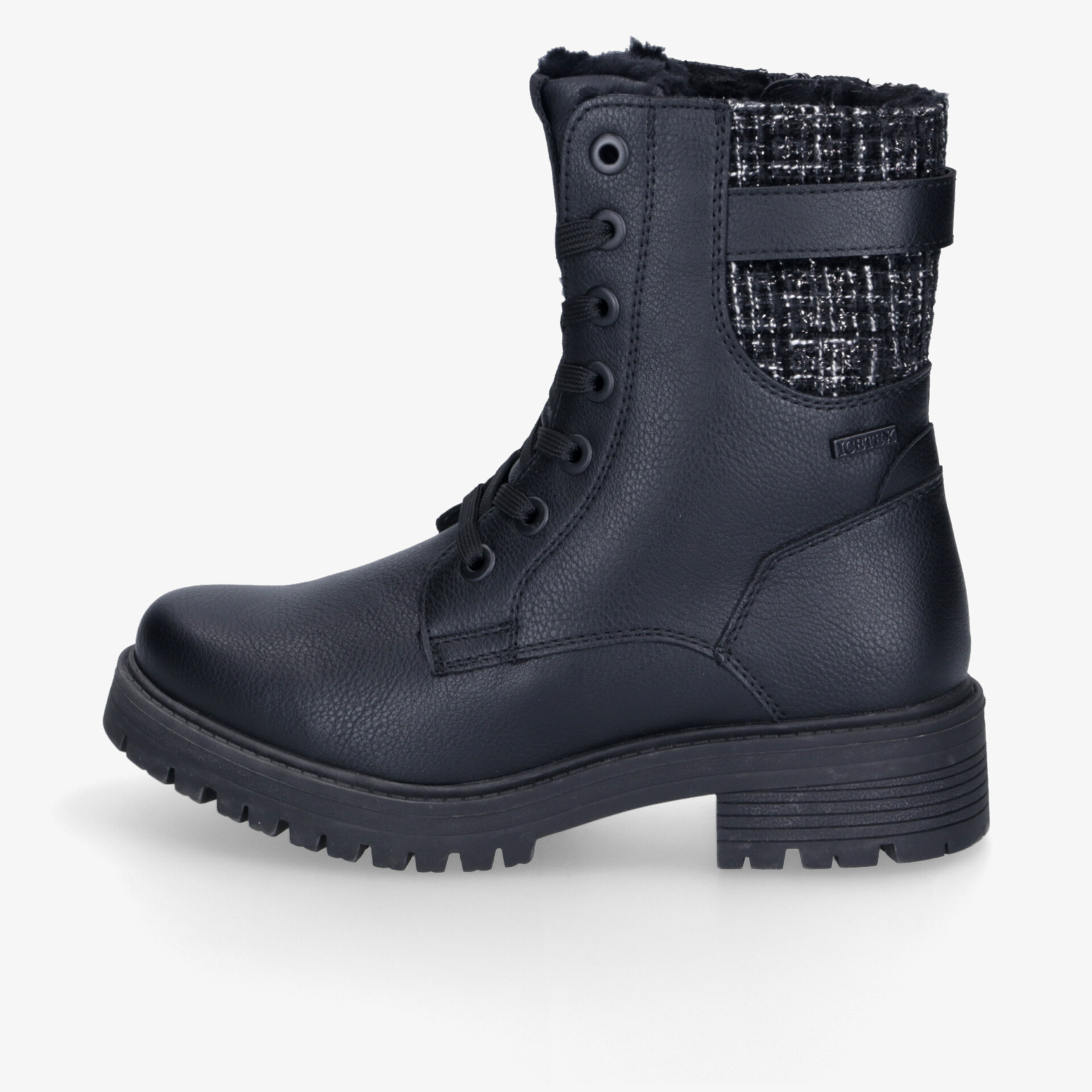 AVIC ADVENTURE Damen Biker Boots schwarz