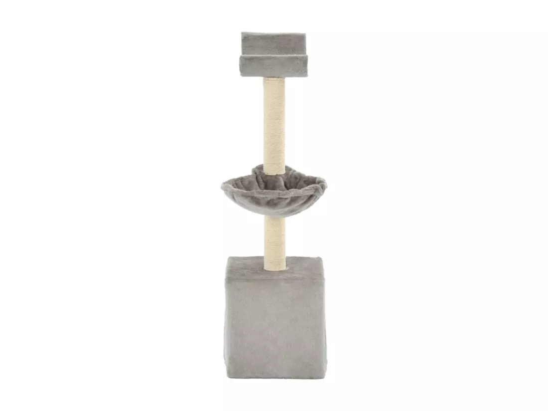 Arbre à chat avec griffoirs en sisal 105 cm Gris