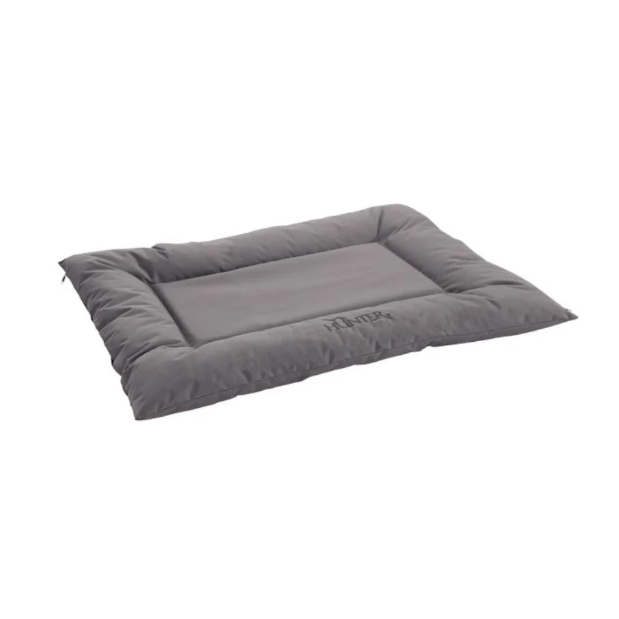 Cama para cães Hunter Gent Antibacteriana Impermeável Cinza