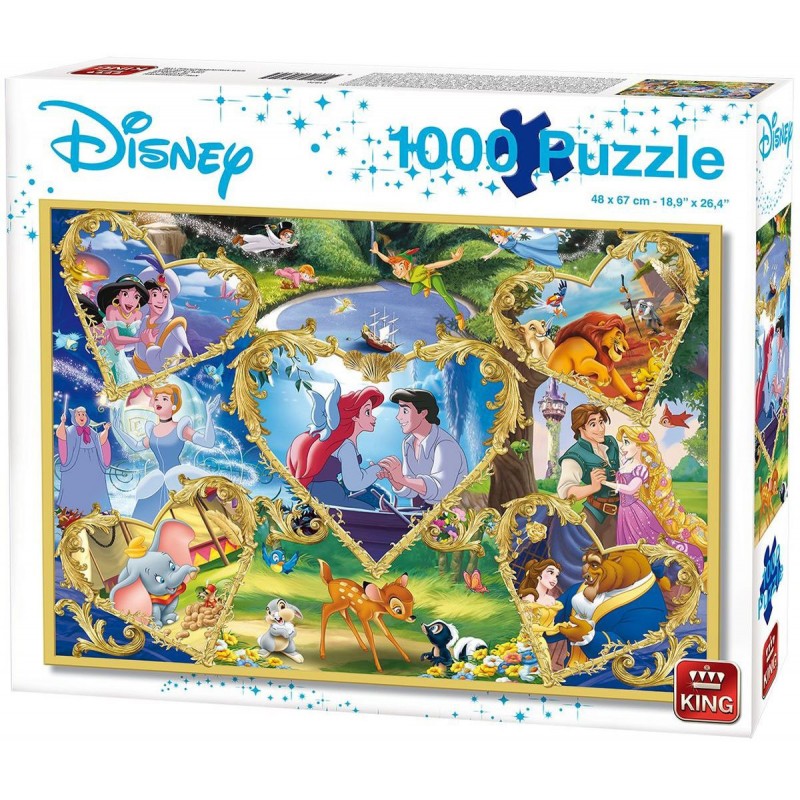 Puzzle 1000 pèces - Disney Movie Magic