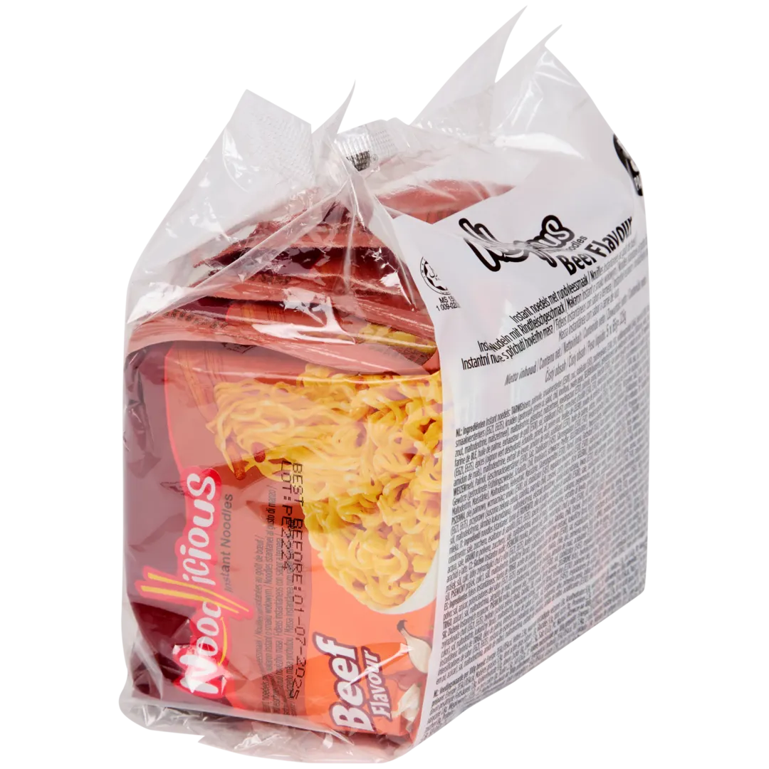 Noodlicious instant noedels Rund 5 x 65 gram