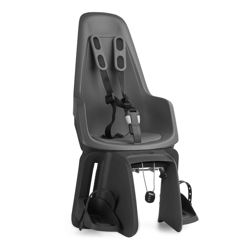 Mooi fijn degelijkONE Maxi fietsstoeltje achter urban grey