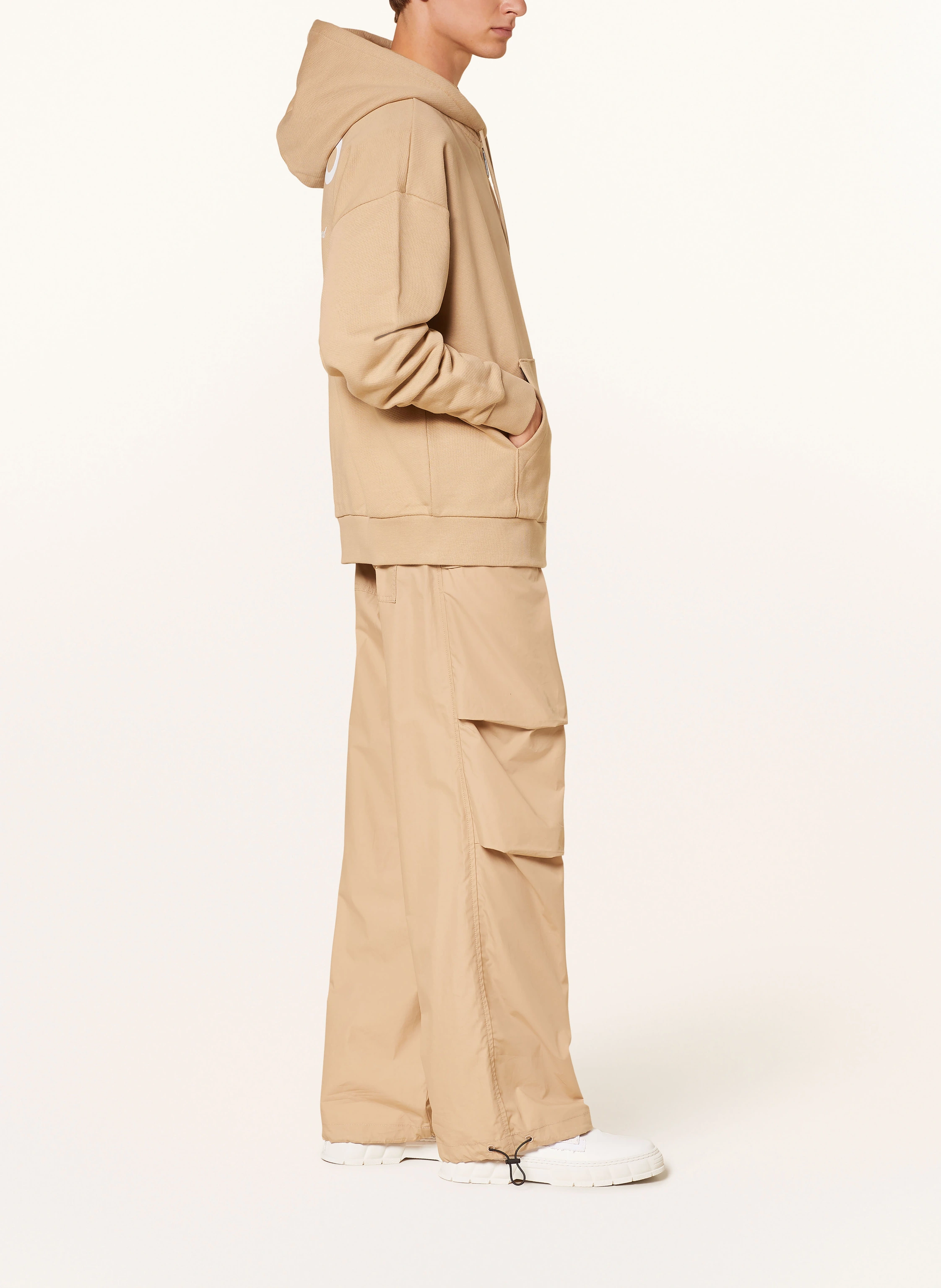 HUGO BLUE Oversized-Sweatjacke NARDIMEZ