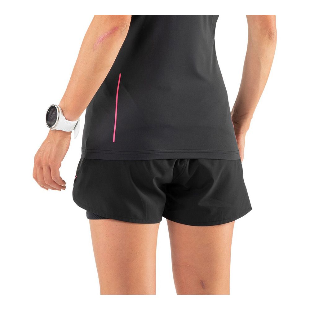 Dynafit ALPINE PRO 2IN1 - Short Femme black out/0730