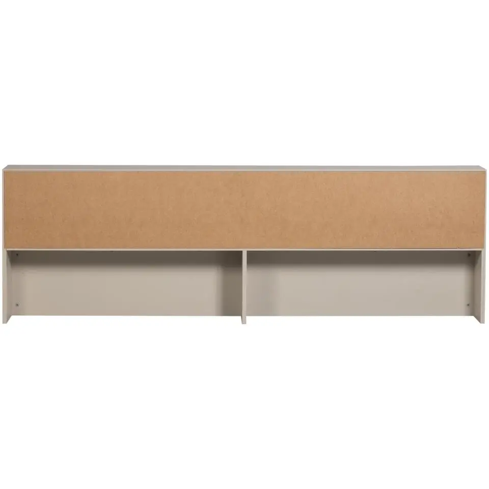WOOOD Carter Bed - Grenenhout - Dust/Beige - 90x200