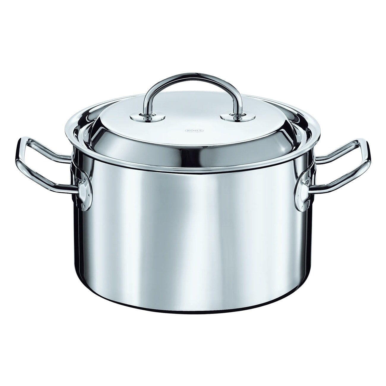 Rösle 91628 Kochtopf Multiply mit Deckel 28 cm silber Suppentopf