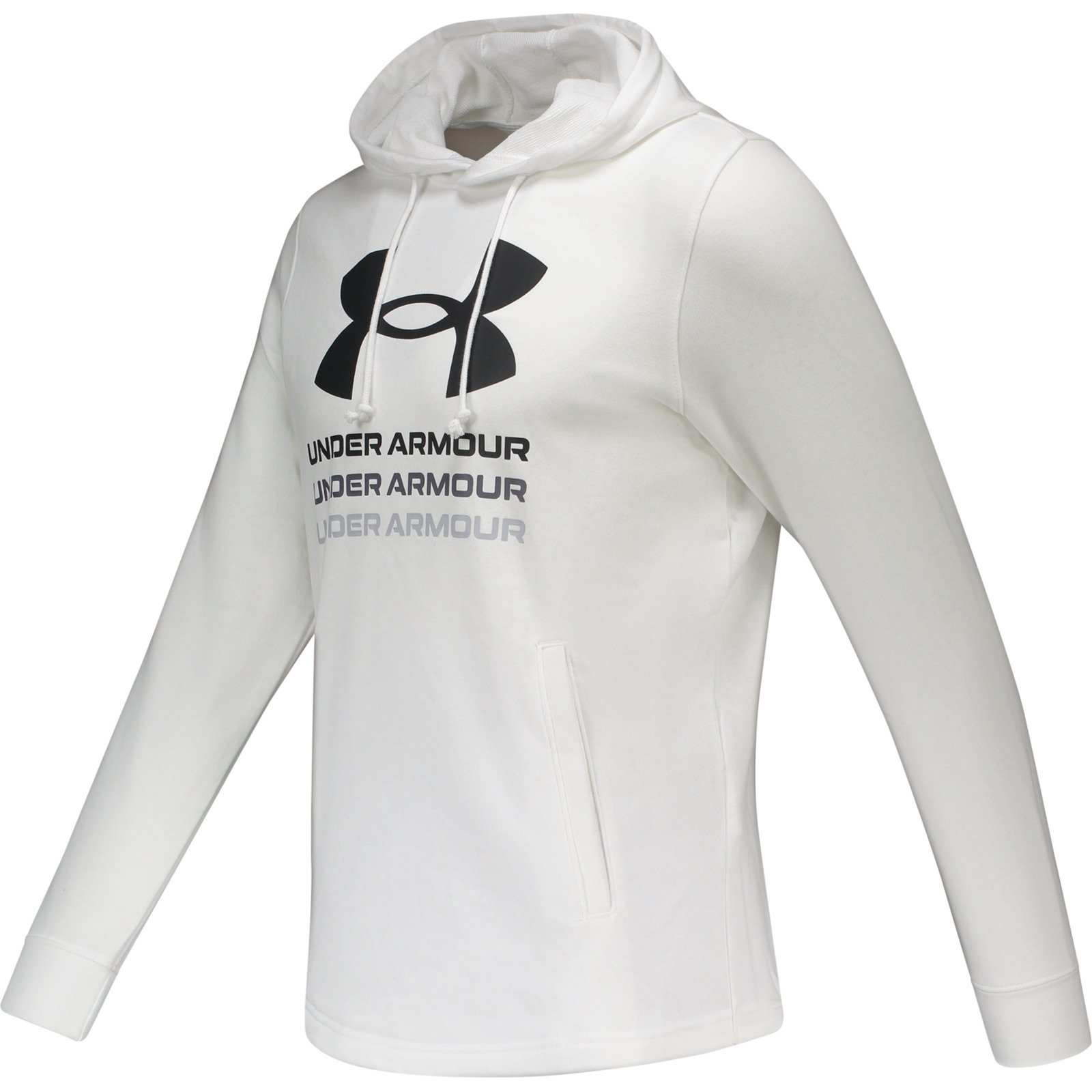 Under Armour Herren-Hoodie Rival Terry Graphic S, weiss