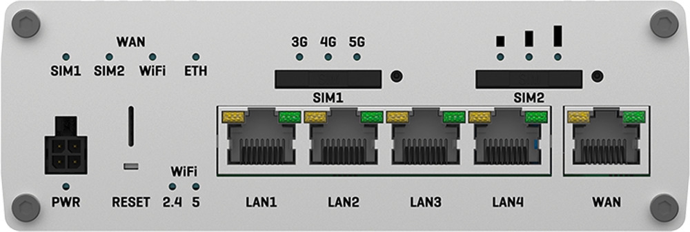 Selfsat 4G / LTE / 5G & WLAN Internet Router Komplettset MWR 5550 bis 3,3 Gbps inkl. 5G Dachantenne weiß