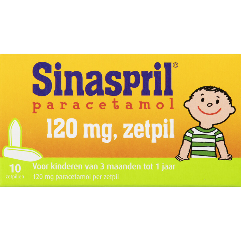 Sinaspril Paracetamol zetpil 120mg