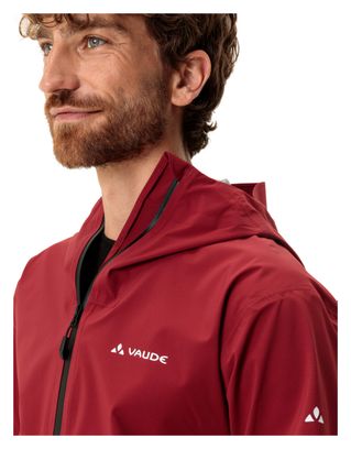 Veste Imperméable Vaude Croz III Rouge