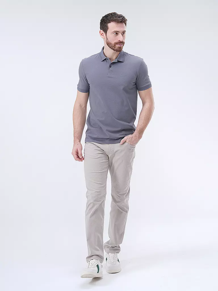 BOSS Poloshirt PIO grau