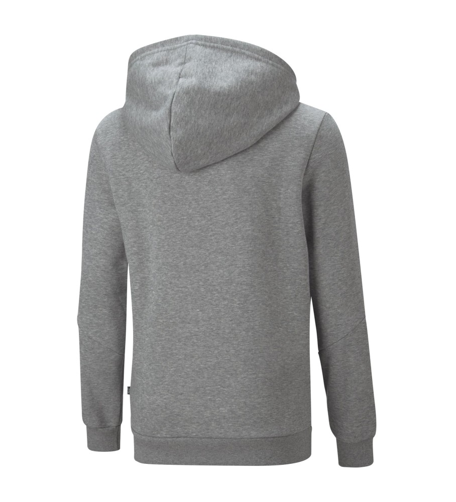 Moletom Puma Essential com zíper, cinza