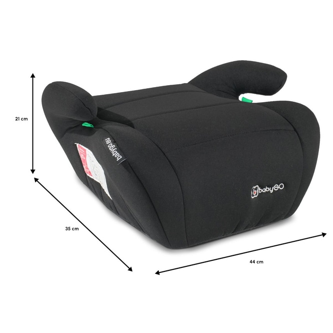 babyGO - Sitzerhöhung BOOSTER i-Size - schwarz