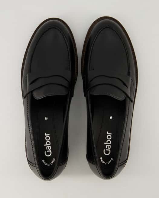 Gabor 35.245.27 Slipper in Schwarz