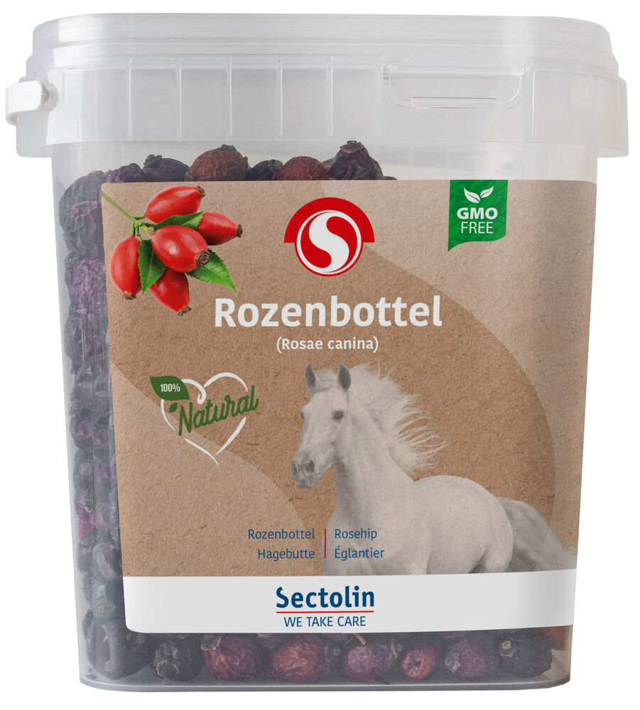 Sectolin Rozenbottel Kruid - Weerstandsupplement Paard - 1 Kilogram