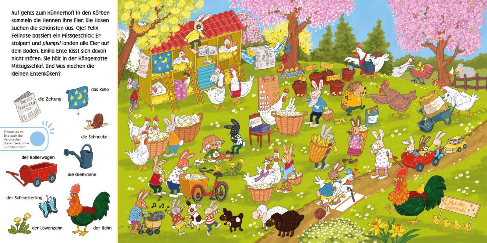 Wimmelbuch: Has, Has, Osterhas / Hör mal (Soundbuch) Bd.30
