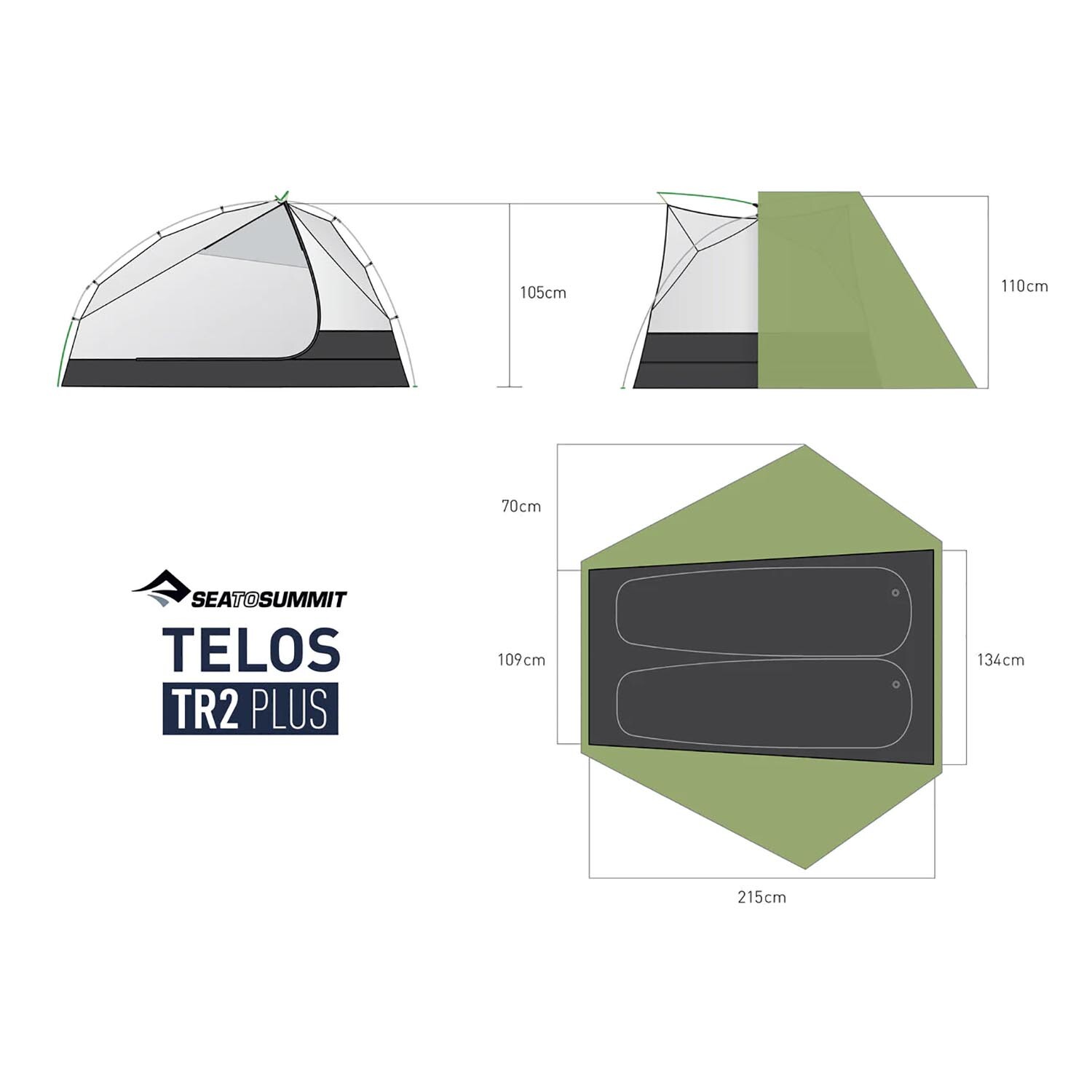 Sea to Summit Telos TR2 Plus