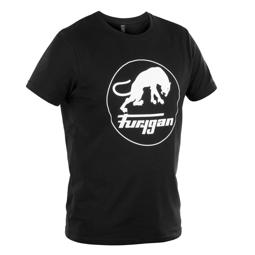Furygan - T-shirt Corpo Logo Noir / Blanc