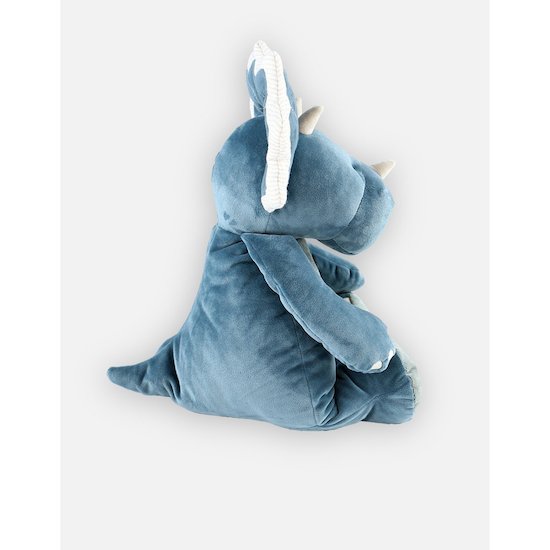 Peluche medium Ops en veloudoux   Bleu        de               Noukies