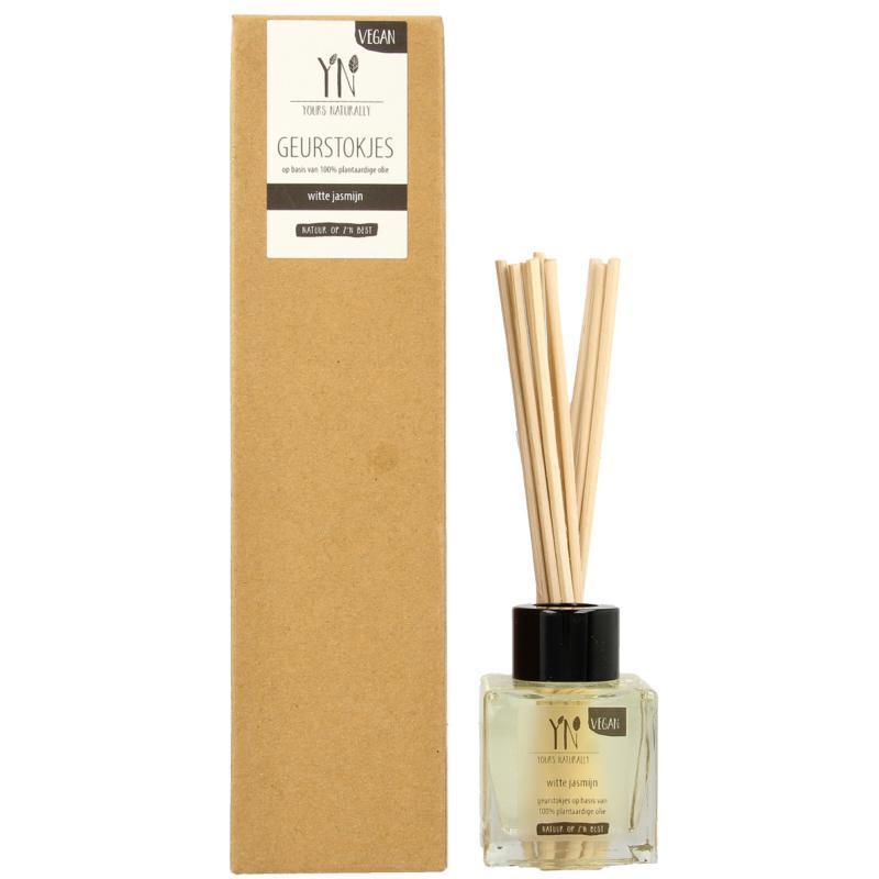 yours naturally Geurstokjes Witte Jasmijn 50 ML 1 Stuk
