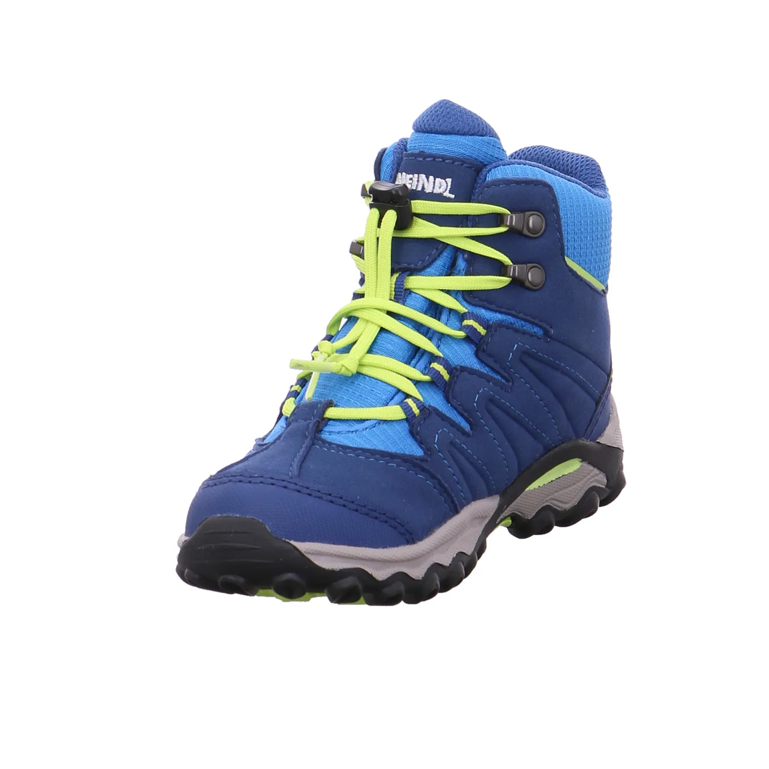 MEINDL Kinder-Wanderschuhe Blau Leder  mit Gore-Tex