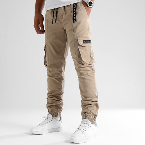 Pantalon Cargo Regular 1043 Beige