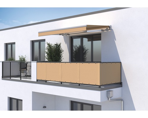 SOLUNA Balkonbekleding H:75 cm Design 0034 (per meter verkocht)