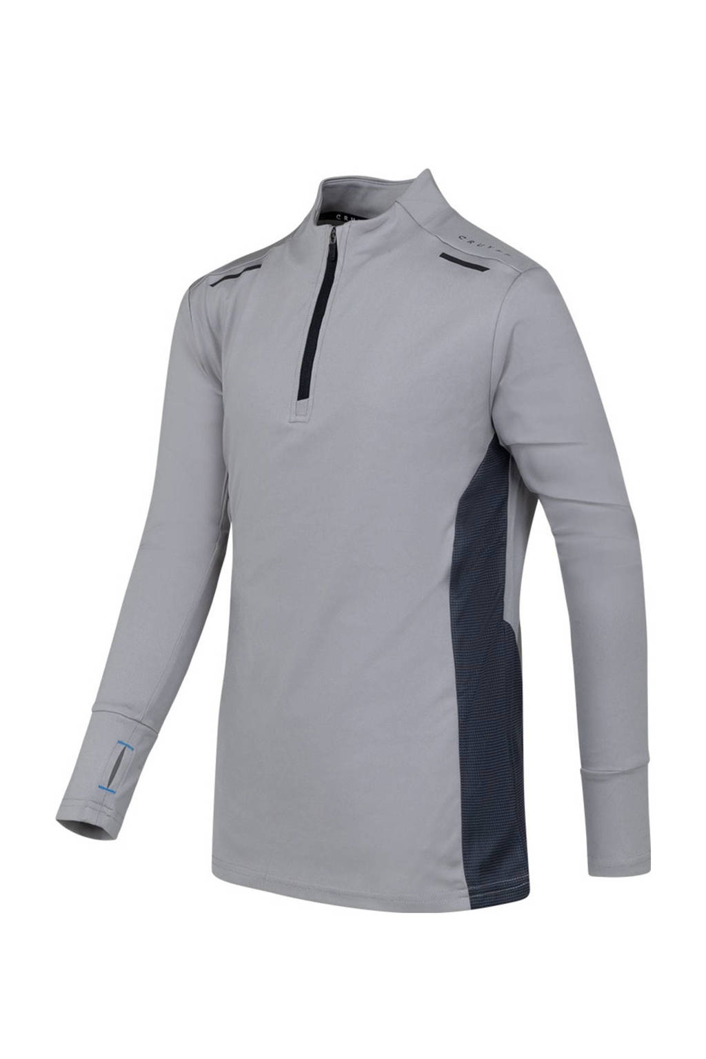 Cruyff sportshirt Metabolic grijs