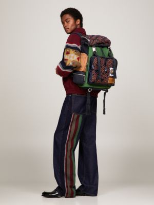 Mochila Tommy x Pendleton New York Stripe TH Monogram
