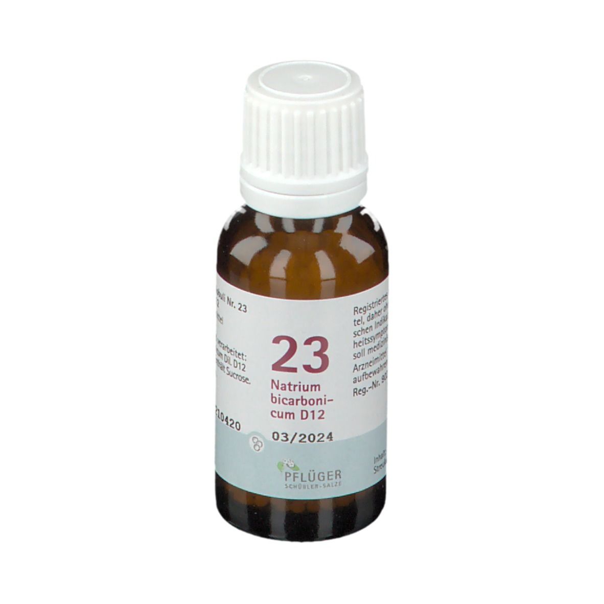 BIOCHEMIE PFLÜGER® Nr. 23 Natrium bicarbonicum D12