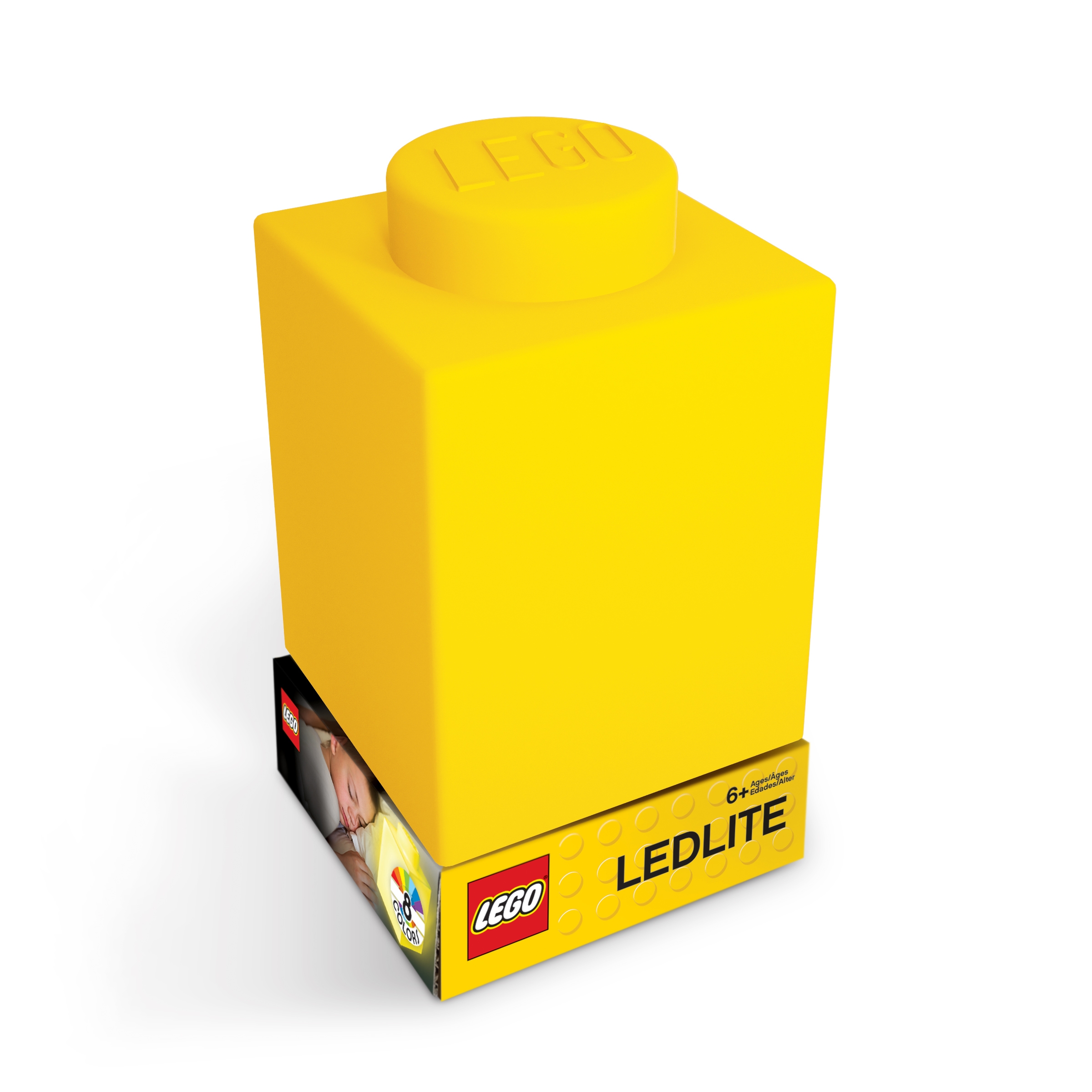 Luminária Noturna de Tijolo 1x1 – Amarela 5007234