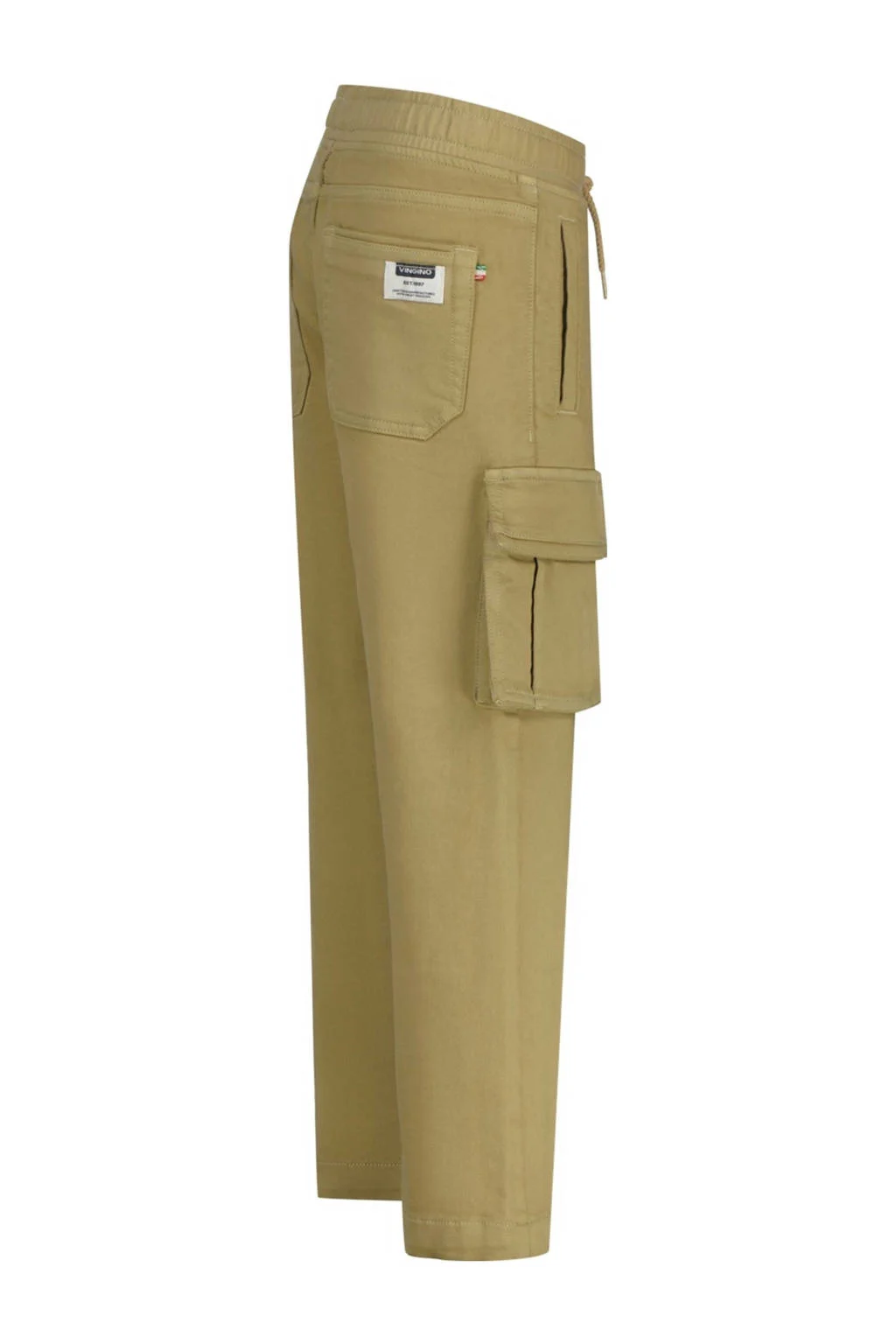 Vingino loose cargo broek kaki