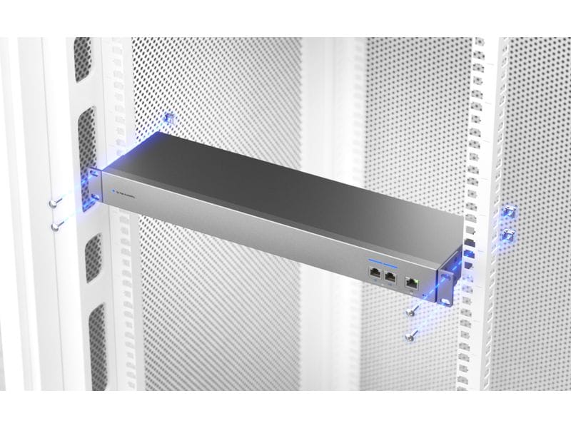 Ubiquiti UniFi Switch USW-WAN-RJ45 4 Port 10 GbE WAN Switch für den redundanten Betrieb zweier UniFi Gateways mit einem Internetanschluss