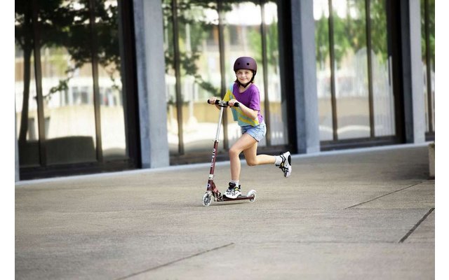 Micro Sprite LED klappbarer Aluminium Scooter mit LED-Rollen