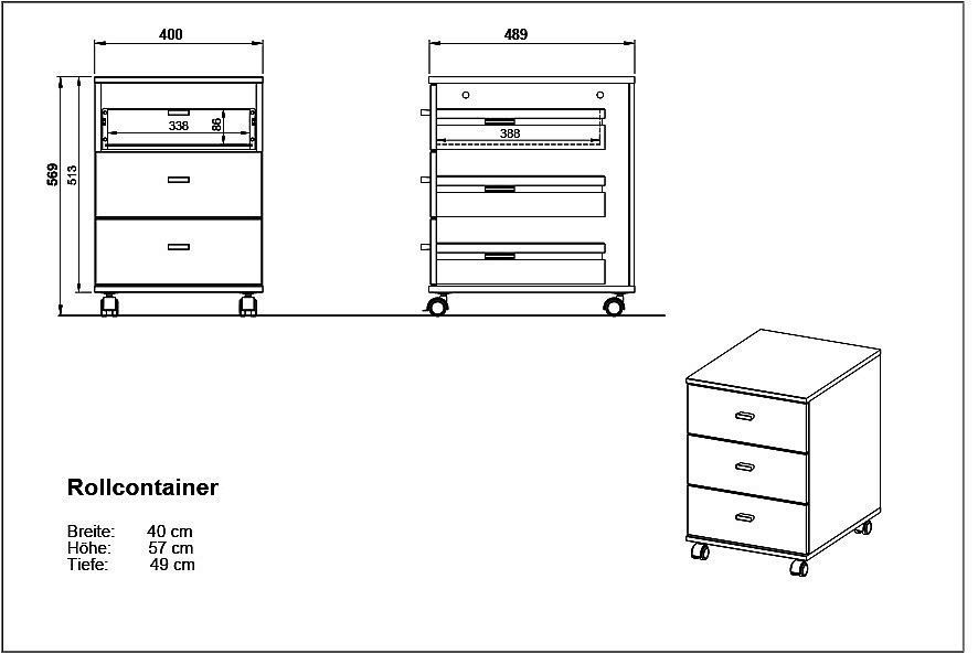 Rollcontainer ALTINO