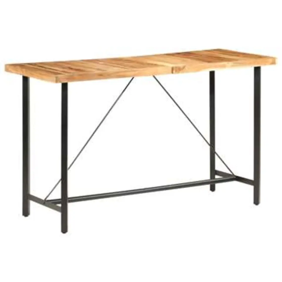vidaXL Bartafel 180x70x107 cm massief acaciahout