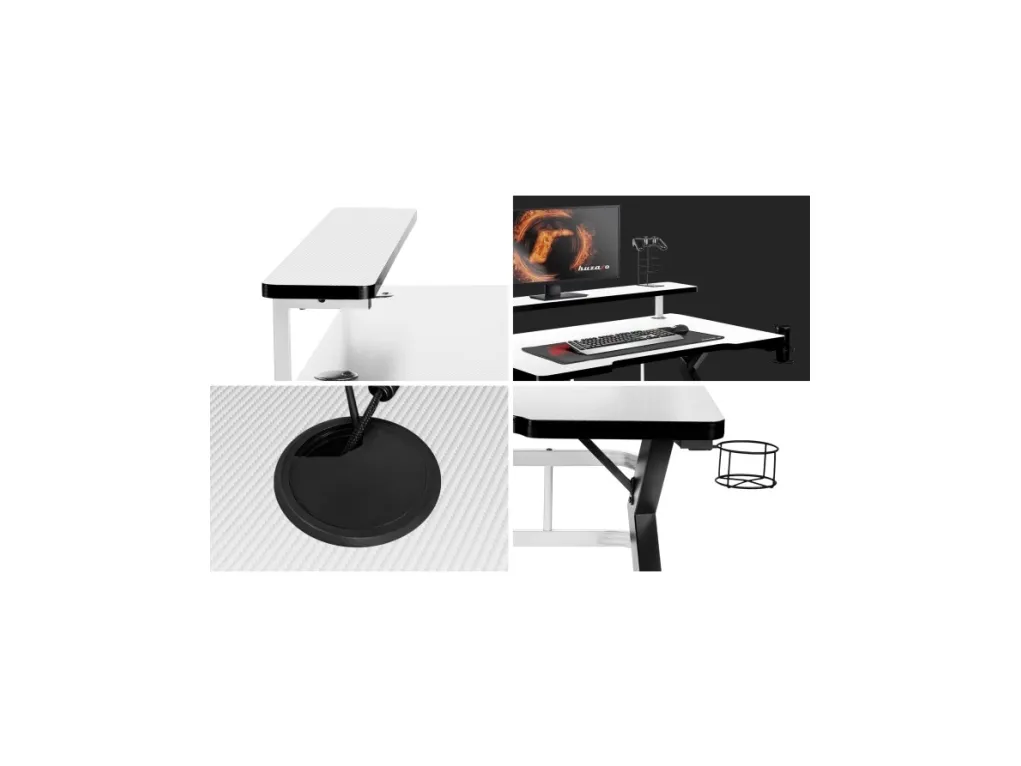 Huzaro Hero 5.0, sort/hvid