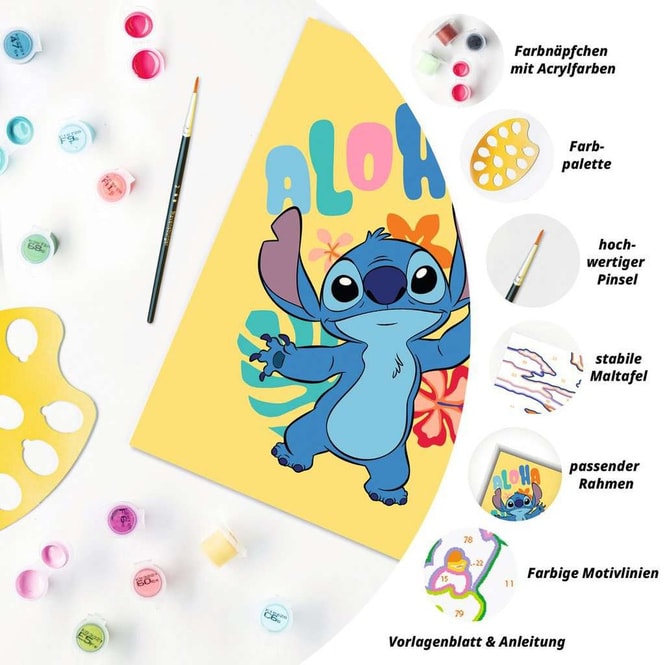 Disney Stitch  - Malen nach Zahlen - Stitch