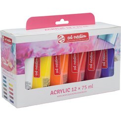 ROYAL TALENS Acrylique ArtCreation, 75 ml, set de 12